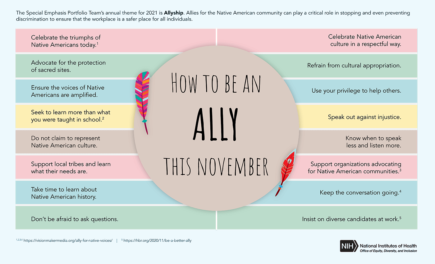 How To be an Ally this November