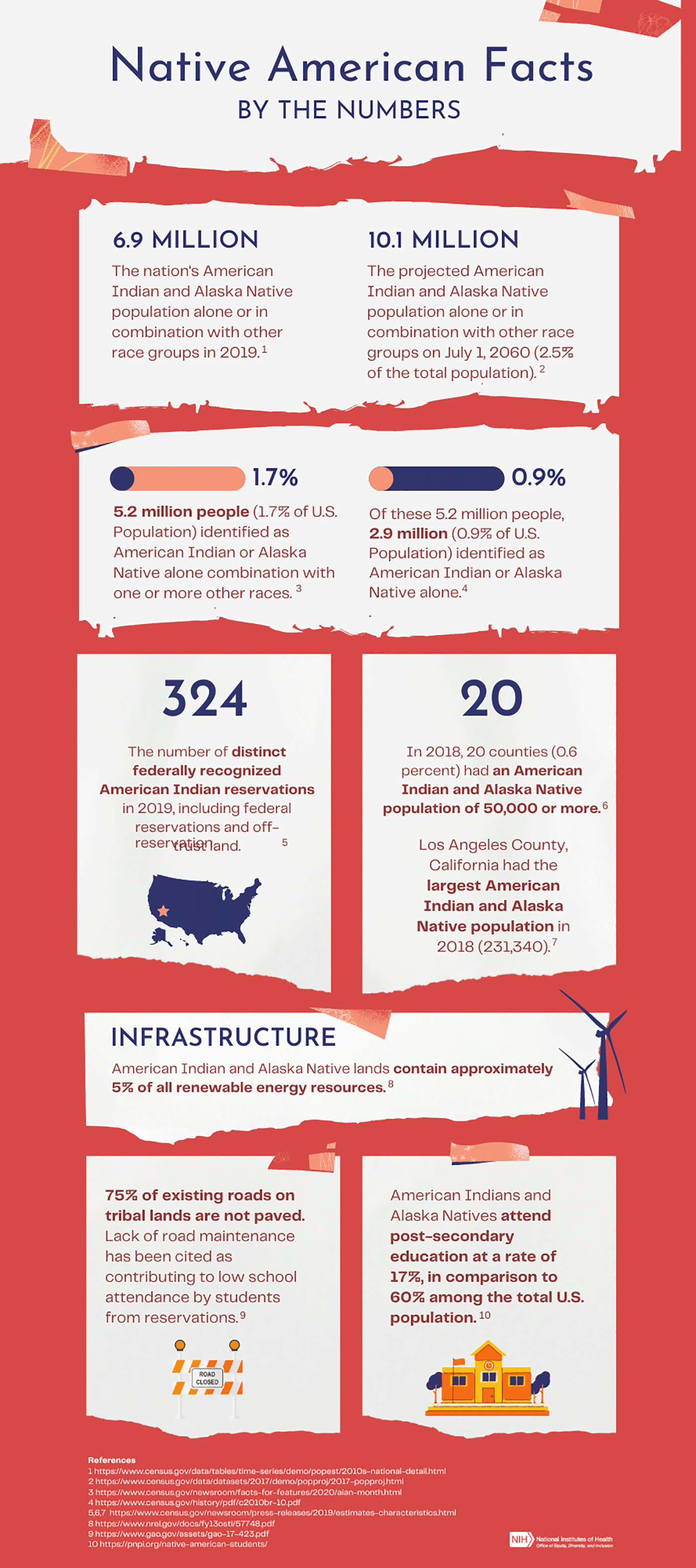 Native American Facts Infographic